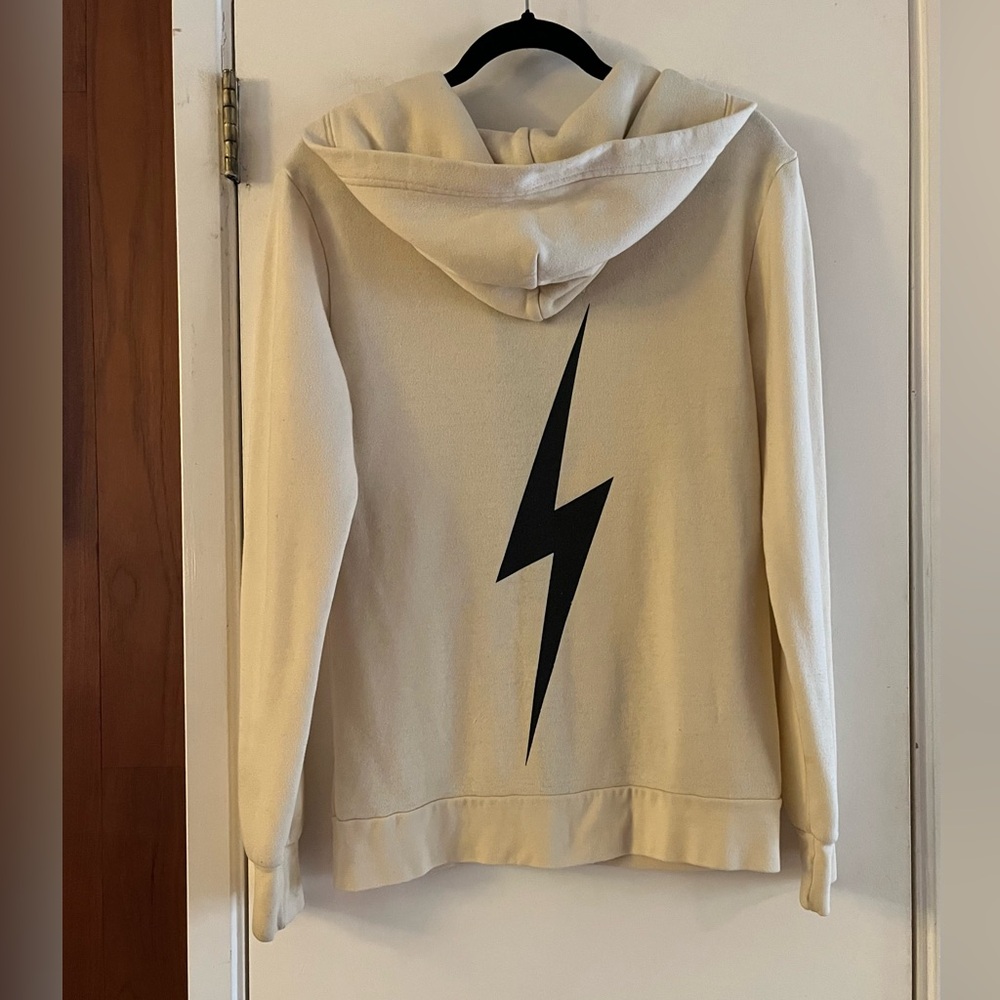 Aviator Nation Bolt Zip Up Hoodie